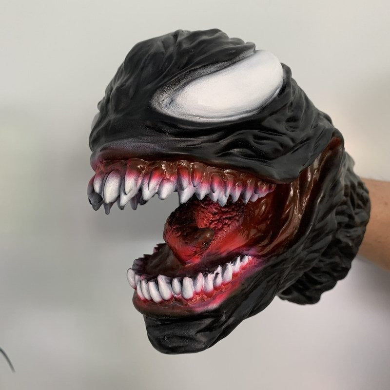 Venom Latex Cosplay Mask With Full-Head Character Look