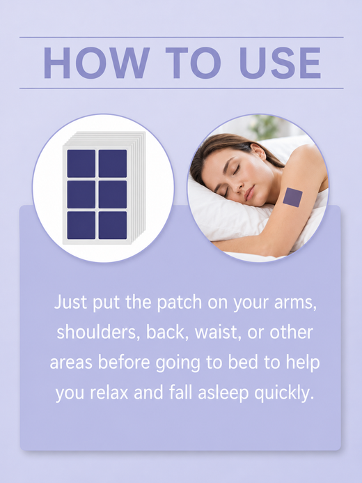 Lavender Sleep Patches — Fall Asleep Faster with Aromatherapy