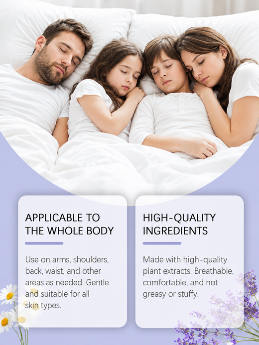 Lavender Sleep Patches — Fall Asleep Faster with Aromatherapy