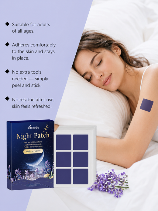 Lavender Sleep Patches — Fall Asleep Faster with Aromatherapy