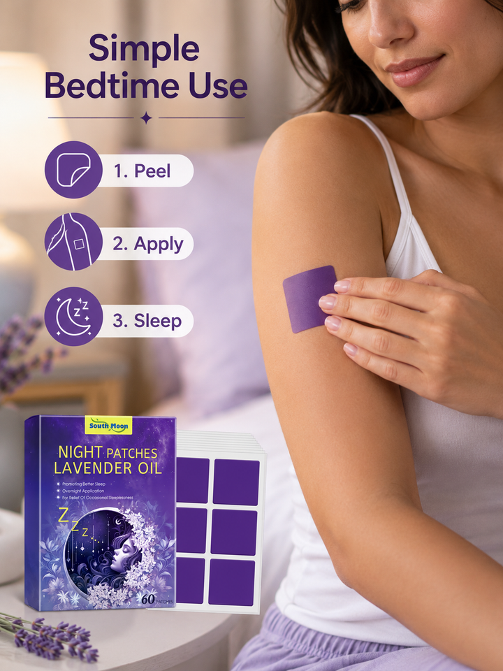 Lavender Scented Sleep Patches — Gentle Aromatherapy