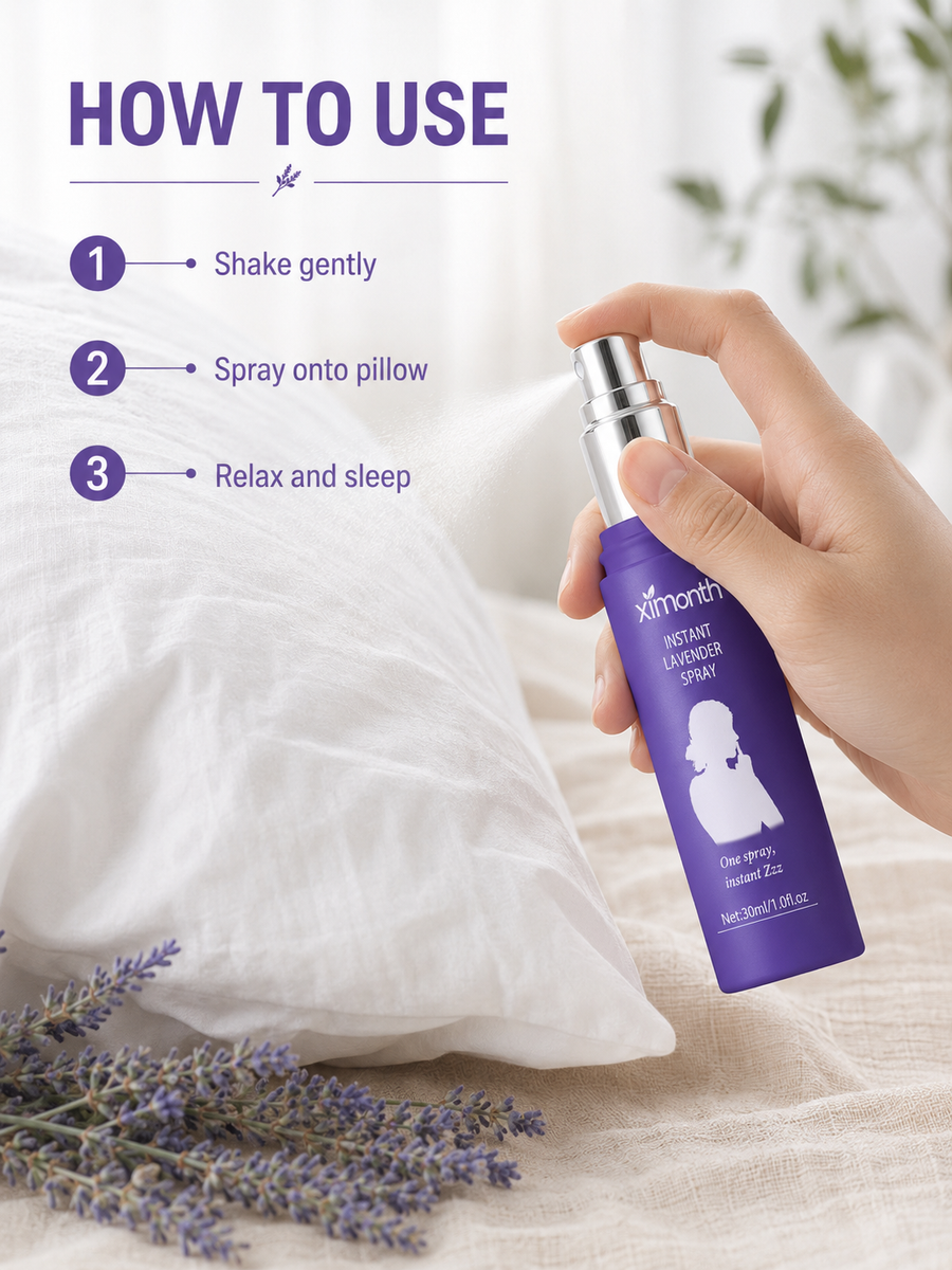 Lavender Sleep Spray — Instant Relaxation for Deeper Sleep
