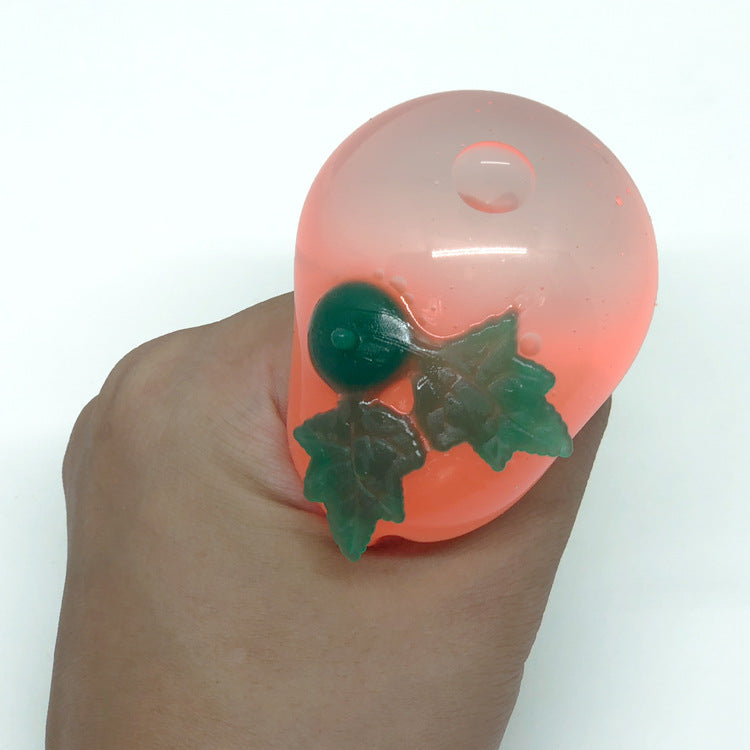 Tomato Squeeze Fidget Toy for Instant Stress Relief