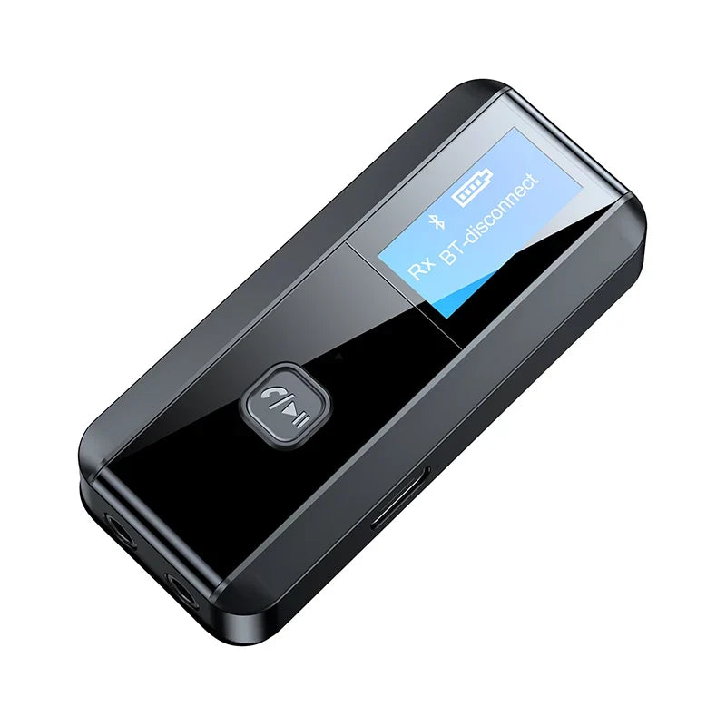 Bluetooth Receiver Transmitter Adapter with LCD Display