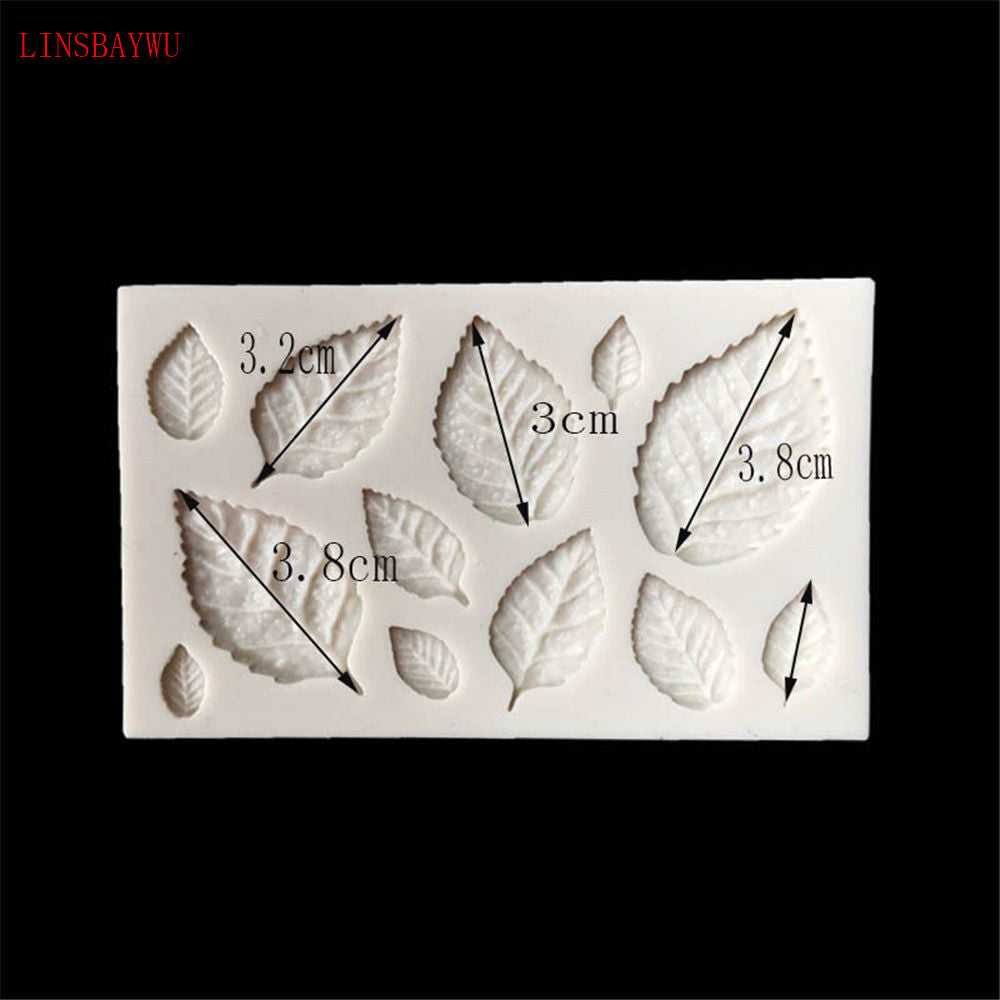 Leaf Silicone Mould for Fondant and Gum Paste Cakes