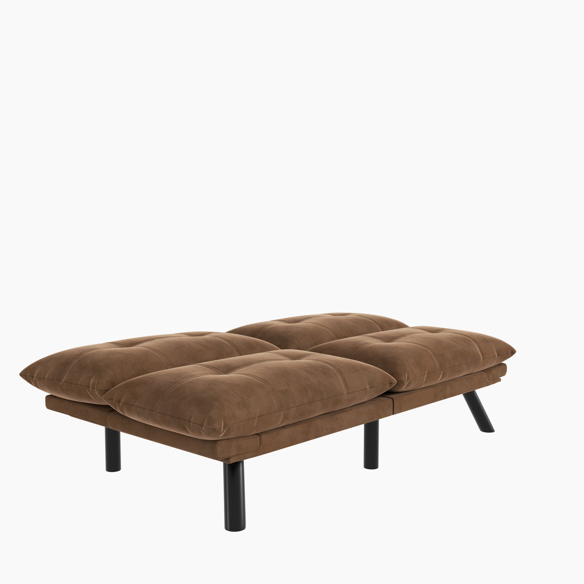 Modern Convertible Sofa Bed That Converts to a Flat Bed