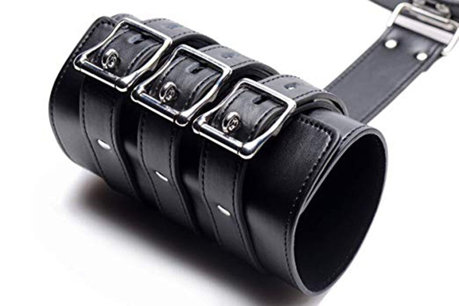 Leather Armbinder Restraint for Adjustable Positioning