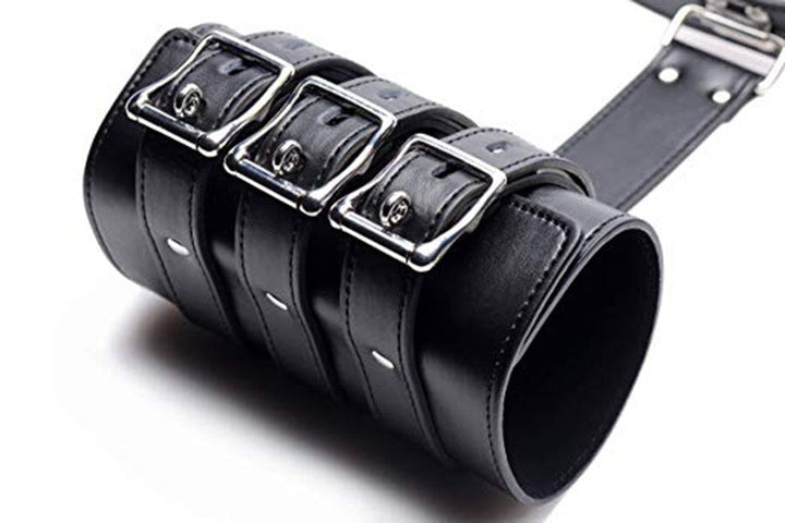 Leather Armbinder Restraint for Adjustable Positioning