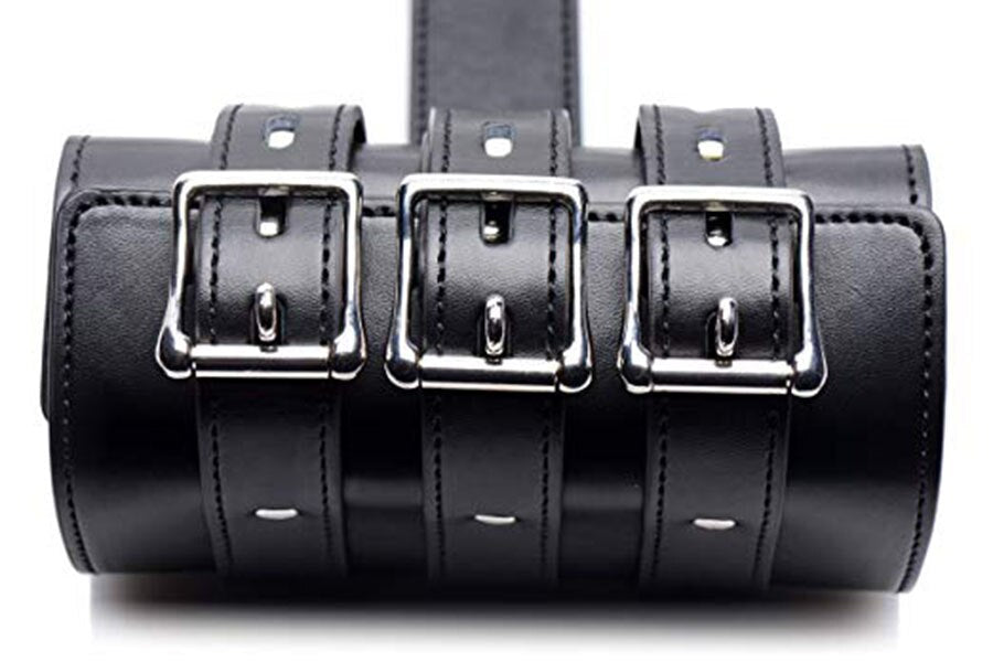 Leather Armbinder Restraint for Adjustable Positioning