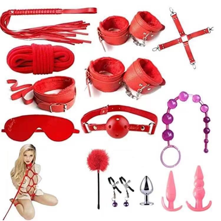 14-Piece Bondage Set for Couples | Sensory Play Kit