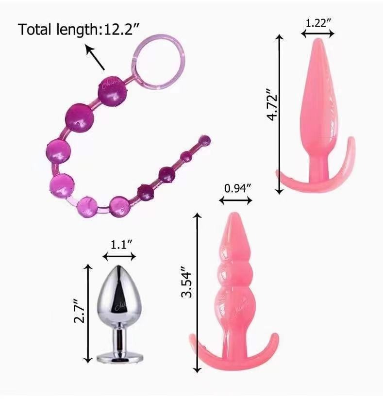 14-Piece Bondage Set for Couples | Sensory Play Kit