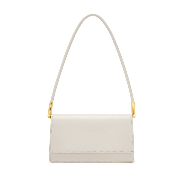 Leather Shoulder Bag for Polished Retro Everyday Style