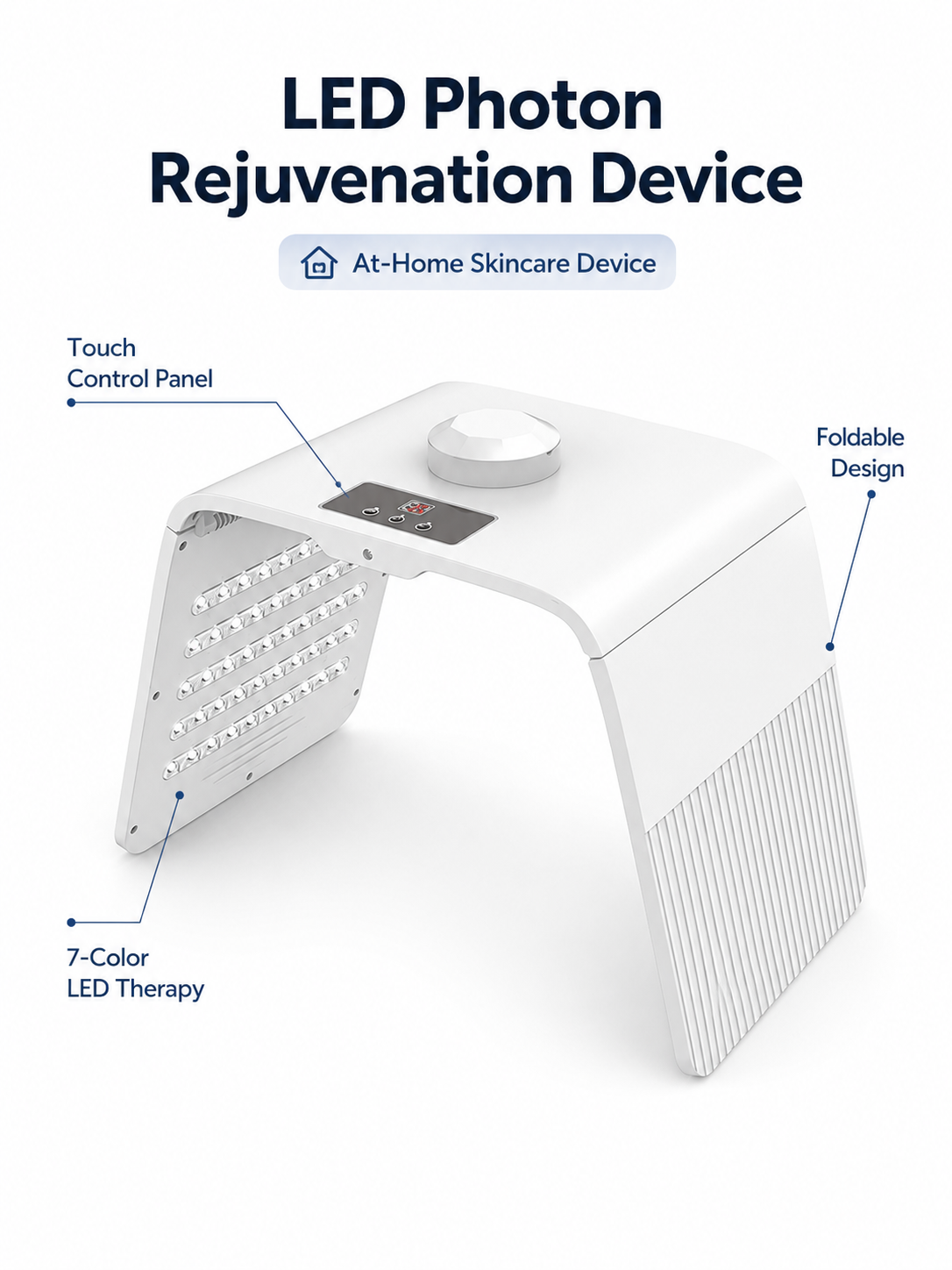 7-Color LED Photon Rejuvenation Device | Home Light Therapy