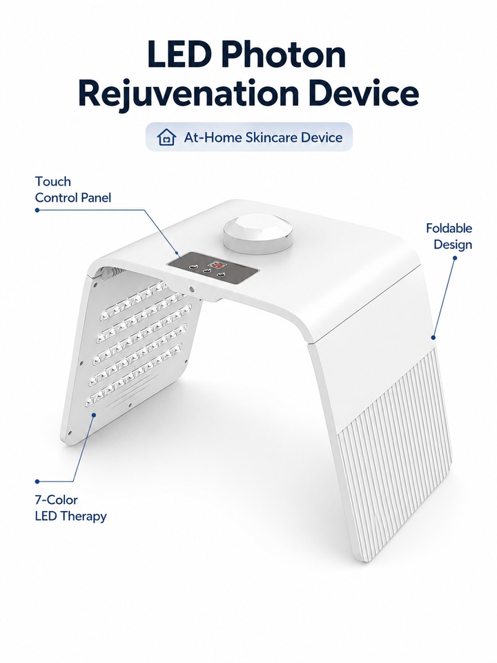 7-Color LED Photon Rejuvenation Device | Home Light Therapy