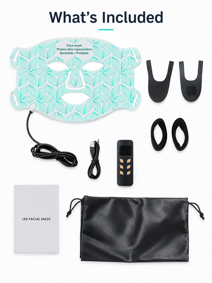 8-Color LED Photon Facial Mask | Infrared Skin Therapy