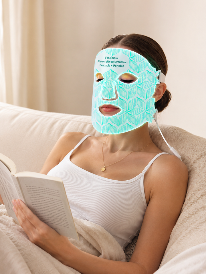 8-Color LED Photon Facial Mask | Infrared Skin Therapy