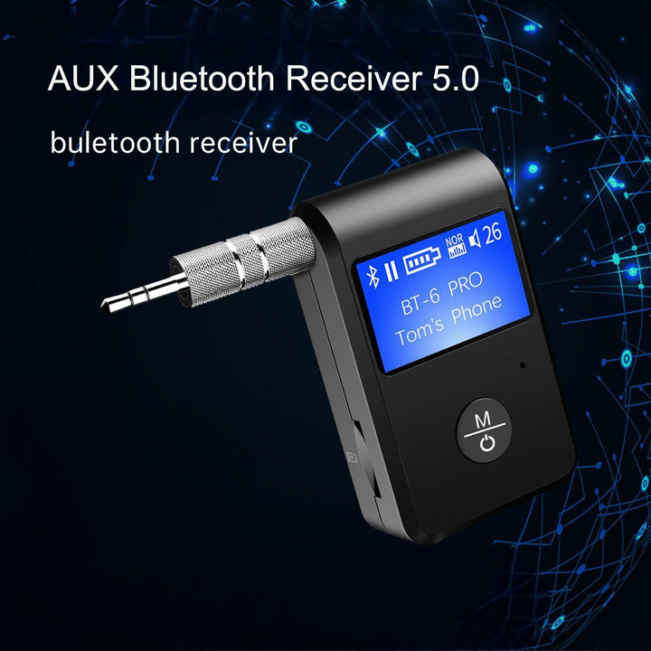 Bluetooth 5.0 AUX Receiver for Car: Hands-Free Calling