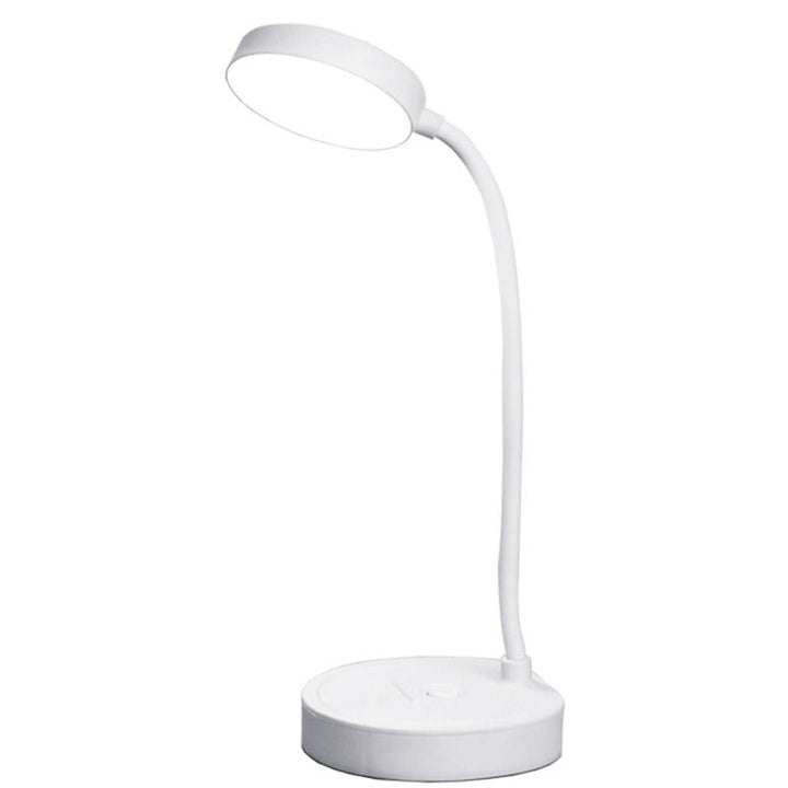Rechargeable LED Desk Lamp, Stepless Dimming, 3 Colors