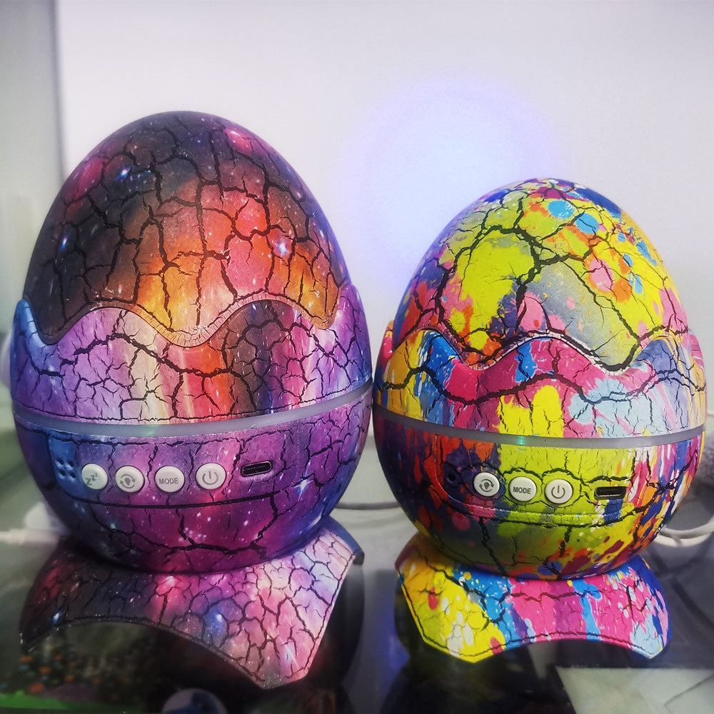 Dinosaur Egg Star Projector Night Light with Sounds