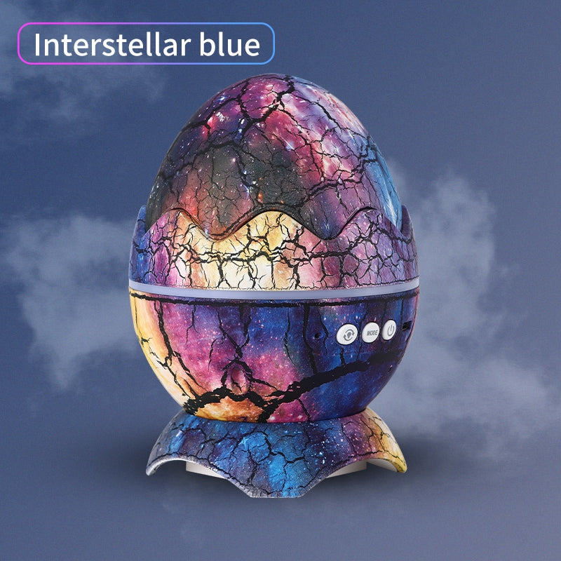 Dinosaur Egg Star Projector Night Light with Sounds