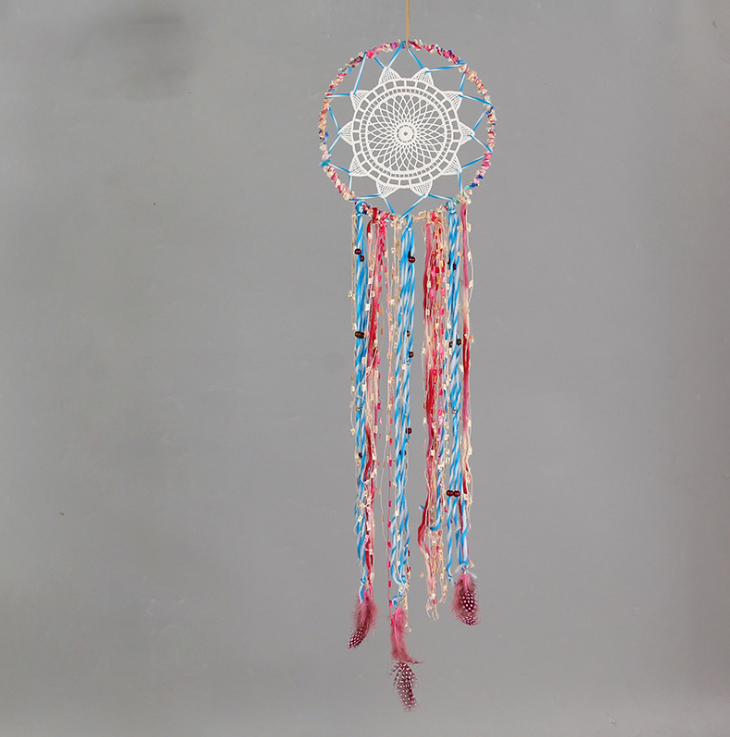 LED Dream Catcher with Warm Lights for Cozy Room Decor