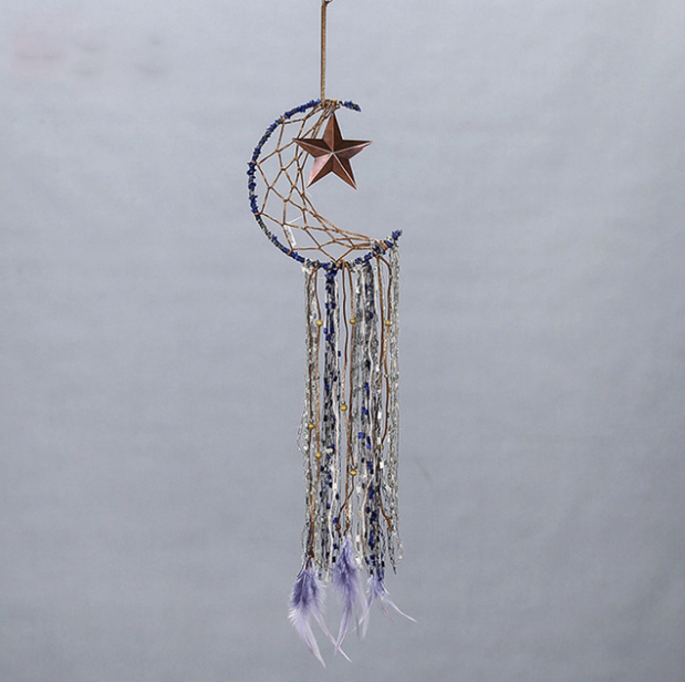 LED Dream Catcher with Warm Lights for Cozy Room Decor