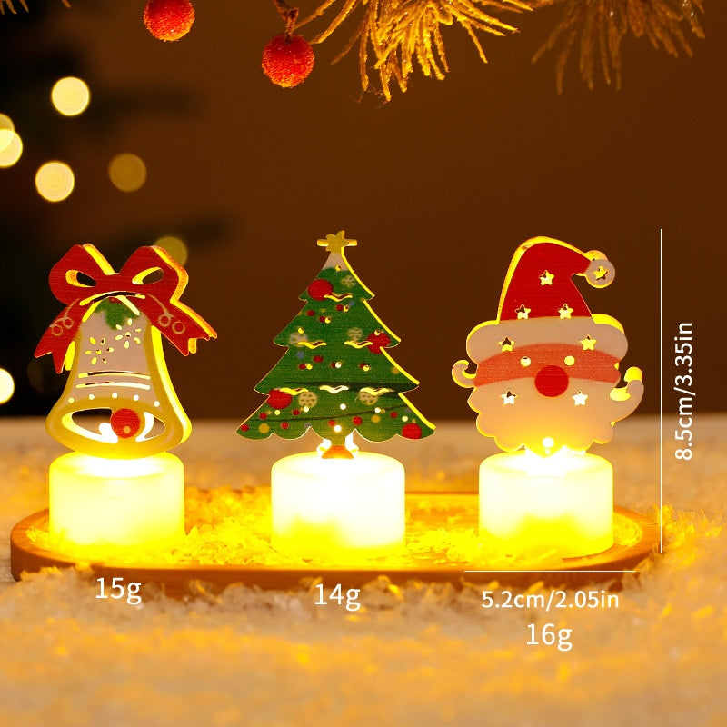 LED Christmas Candle Lights for Cozy Holiday Decor