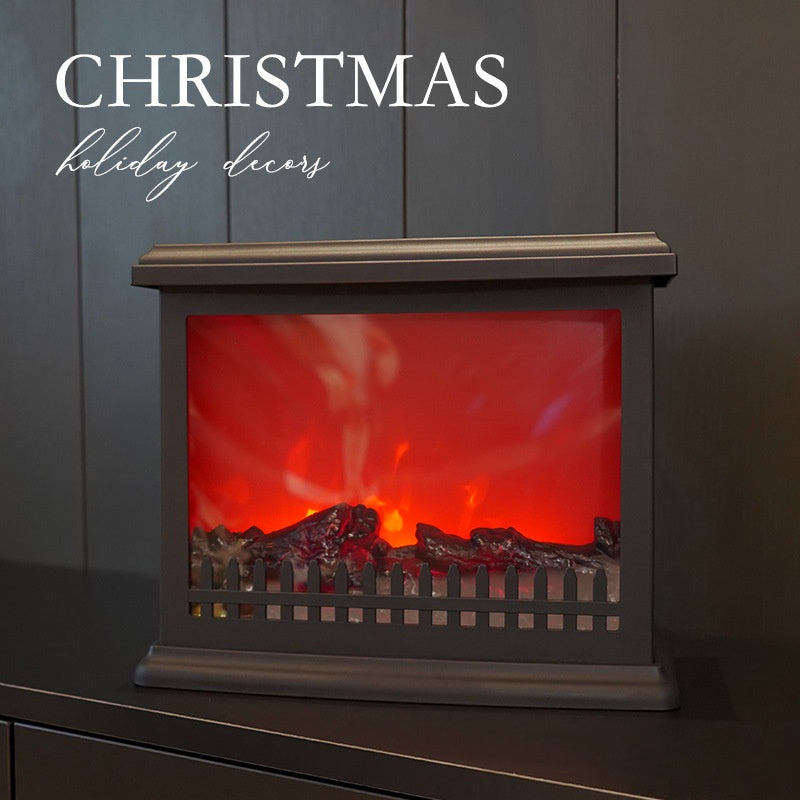 LED Flame Effect Wall Lamp for Cozy Fireplace Ambience
