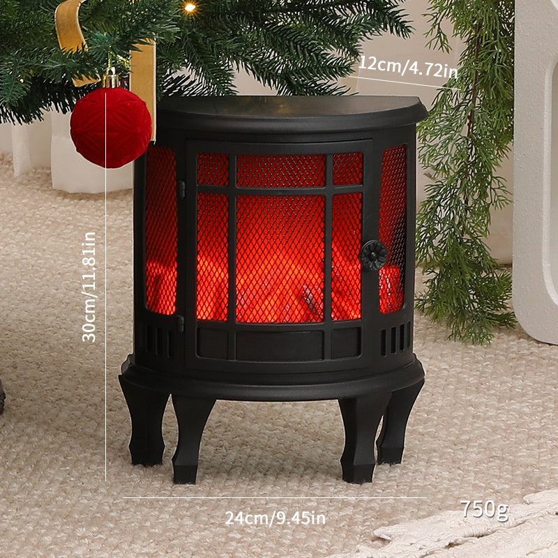 LED Flame Effect Wall Lamp for Cozy Fireplace Ambience