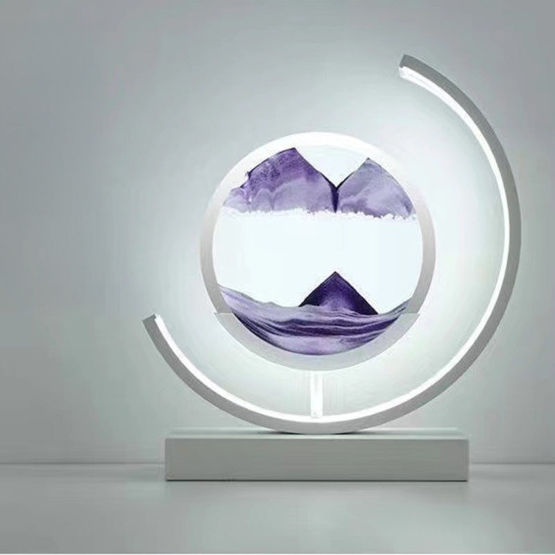 LED Flowing Sand Painting Lamp for Relaxing Ambient Light