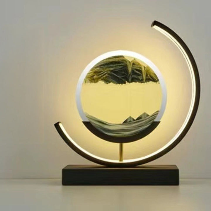 LED Flowing Sand Painting Lamp for Relaxing Ambient Light