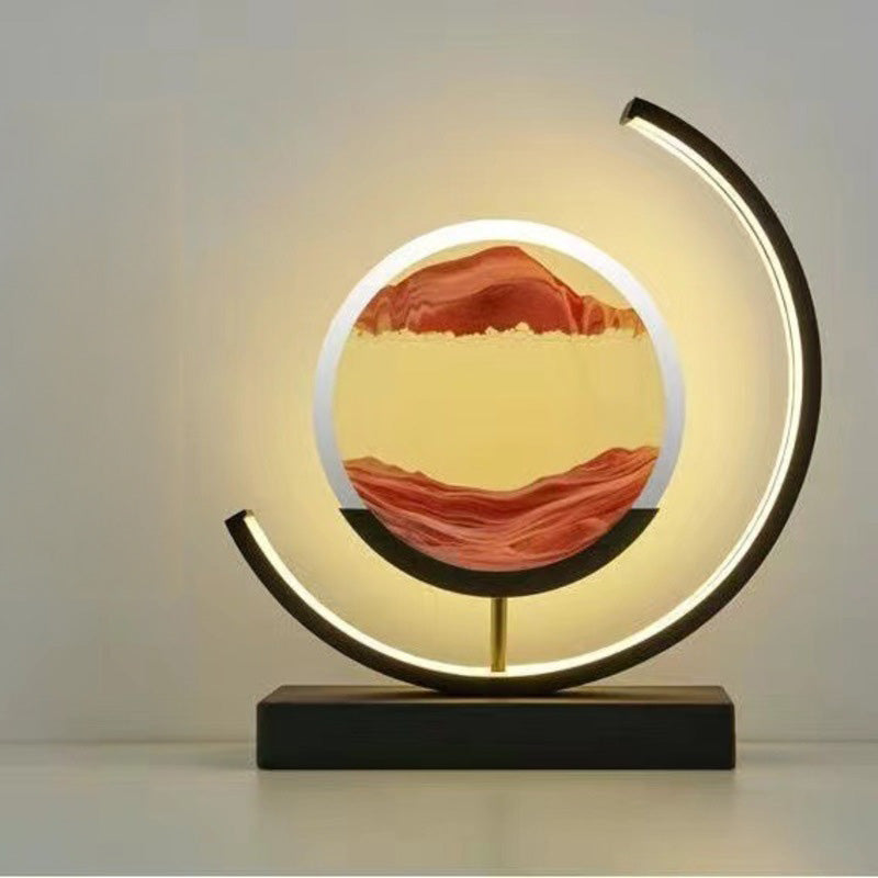 LED Flowing Sand Painting Lamp for Relaxing Ambient Light