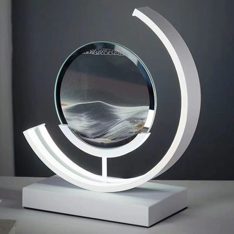 LED Flowing Sand Painting Lamp for Relaxing Ambient Light