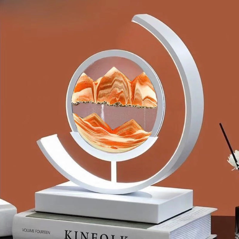 LED Flowing Sand Painting Lamp for Relaxing Ambient Light