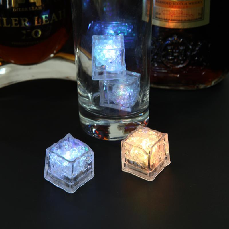 LED Light Up Ice Cubes for Parties & Weddings, Set of 12