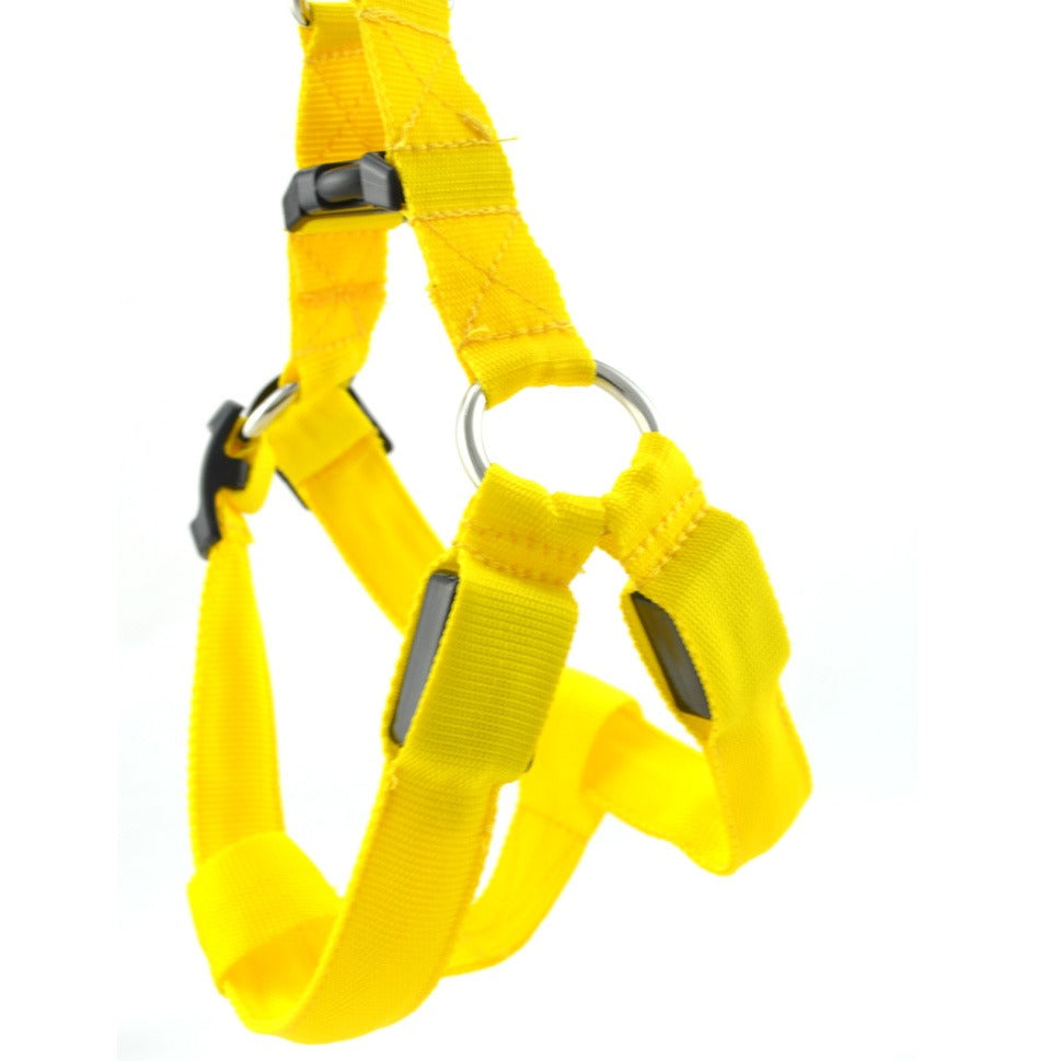 LED Dog Chest Strap for Nighttime Visibility & Safety