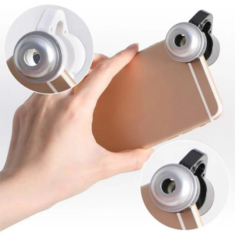 30X Phone Microscope LED Clip-On for PCB Inspection