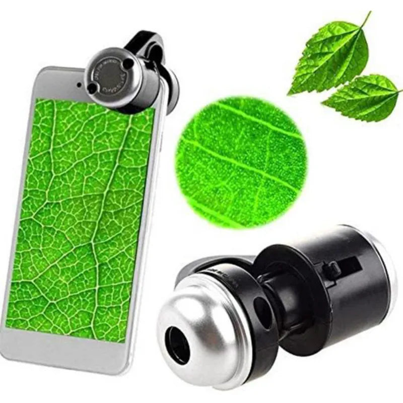 30X Phone Microscope LED Clip-On for PCB Inspection