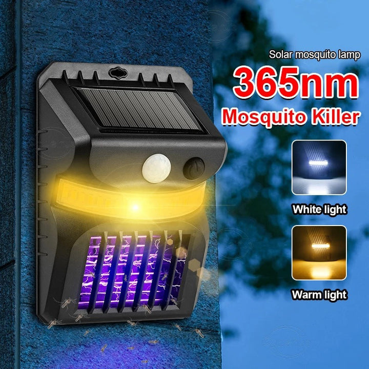 Solar Mosquito Killer Wall Lamp with Motion Sensor