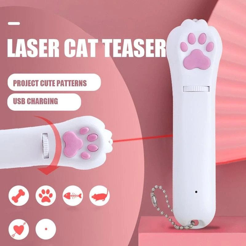 Laser Cat Teaser With USB Charging & 6 Play Modes