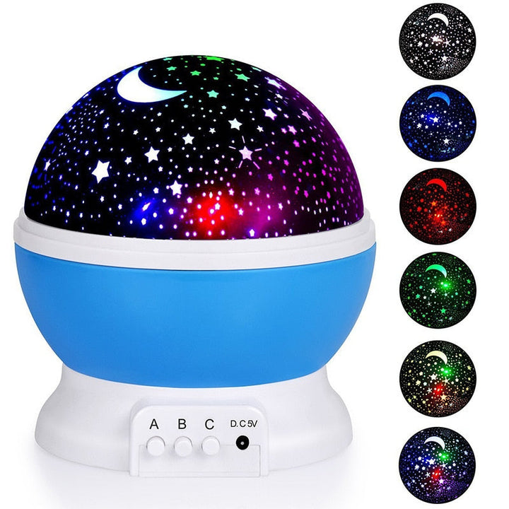 Kids Star Projector Night Light for Calming Bedtimes