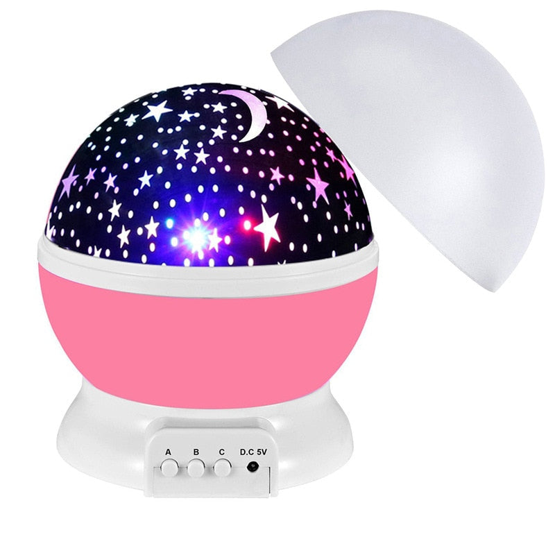 Kids Star Projector Night Light for Calming Bedtimes