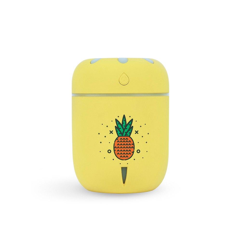 USB Pineapple Humidifier with LED Mood Light Diffuser