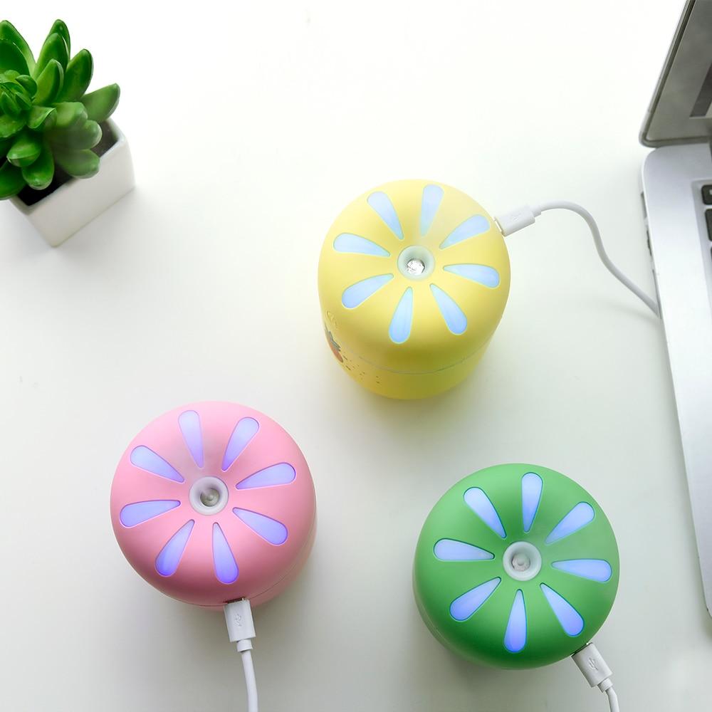 USB Pineapple Humidifier with LED Mood Light Diffuser