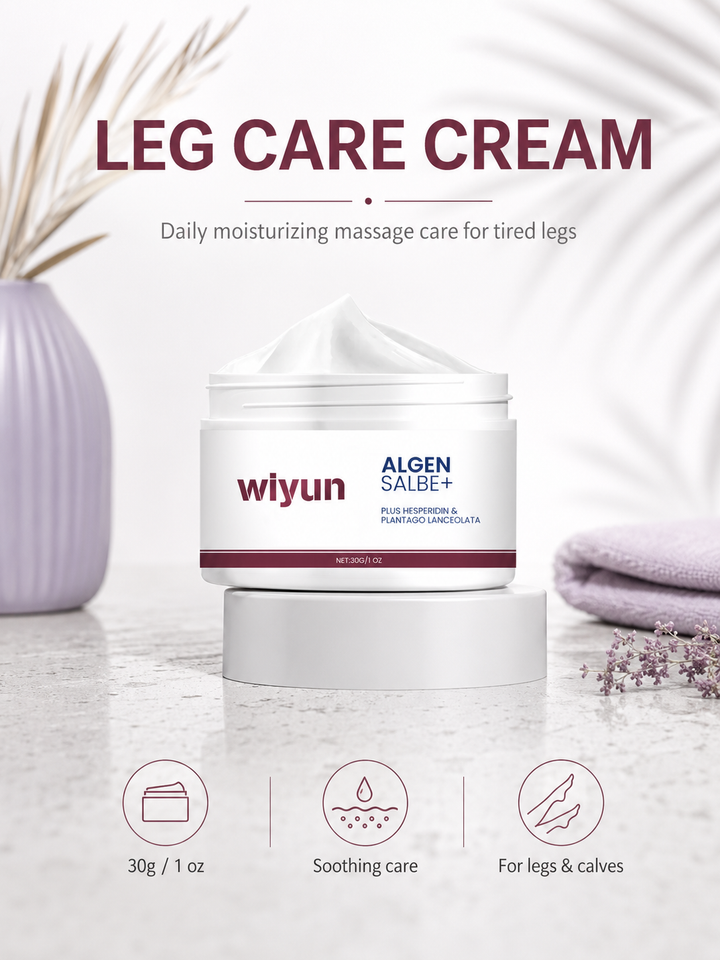 Leg Care Cream with Hesperidin — Softer, Comforted Legs Daily