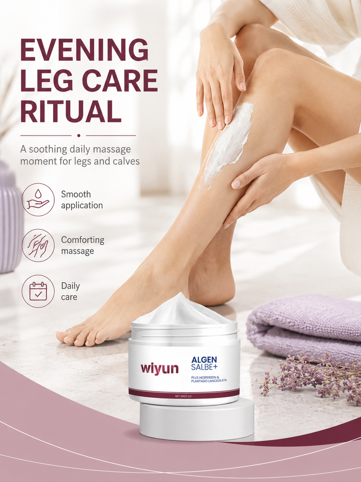 Leg Care Cream with Hesperidin — Softer, Comforted Legs Daily