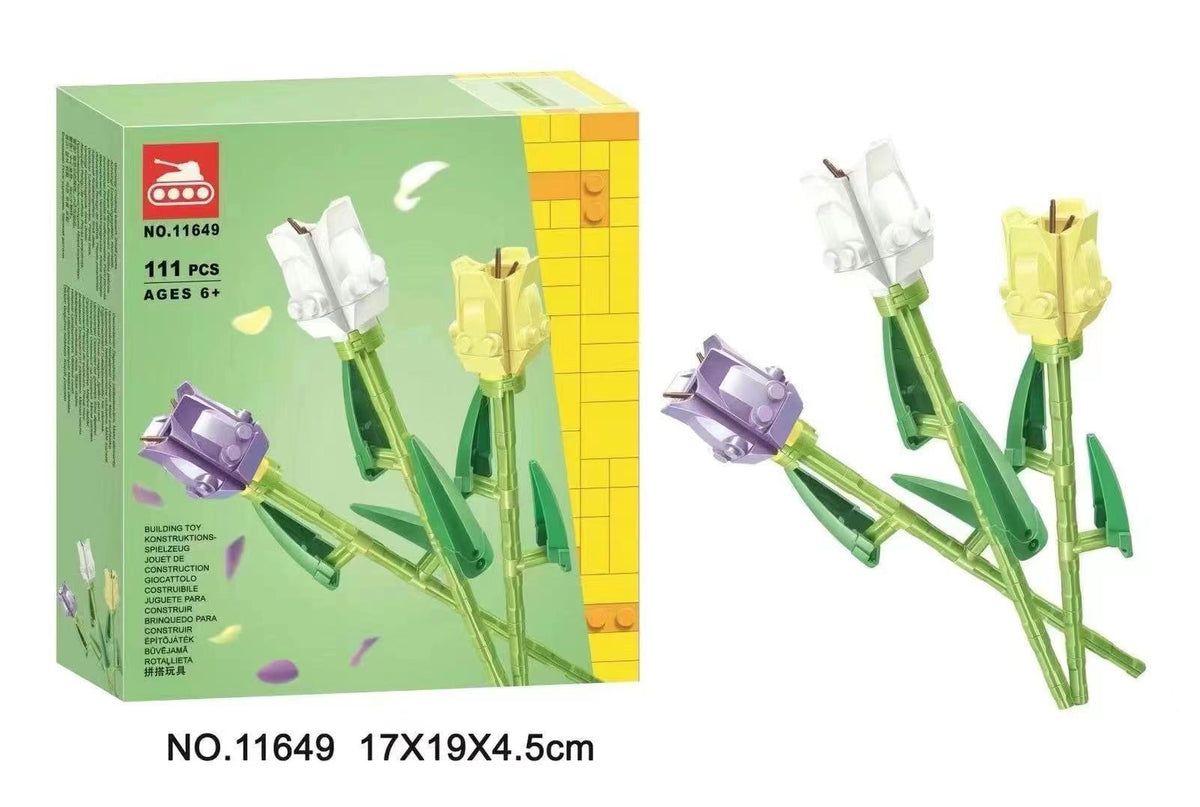 Building Block Flower Bouquet – Everlasting Home Decor