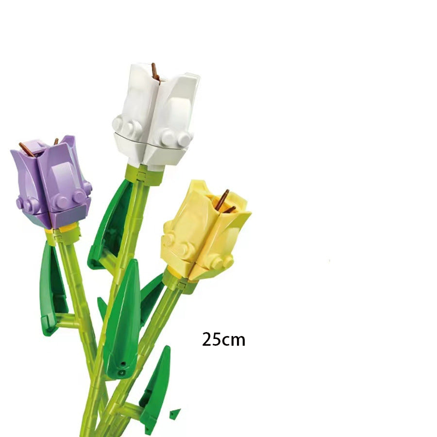 Building Block Flower Bouquet – Everlasting Home Decor