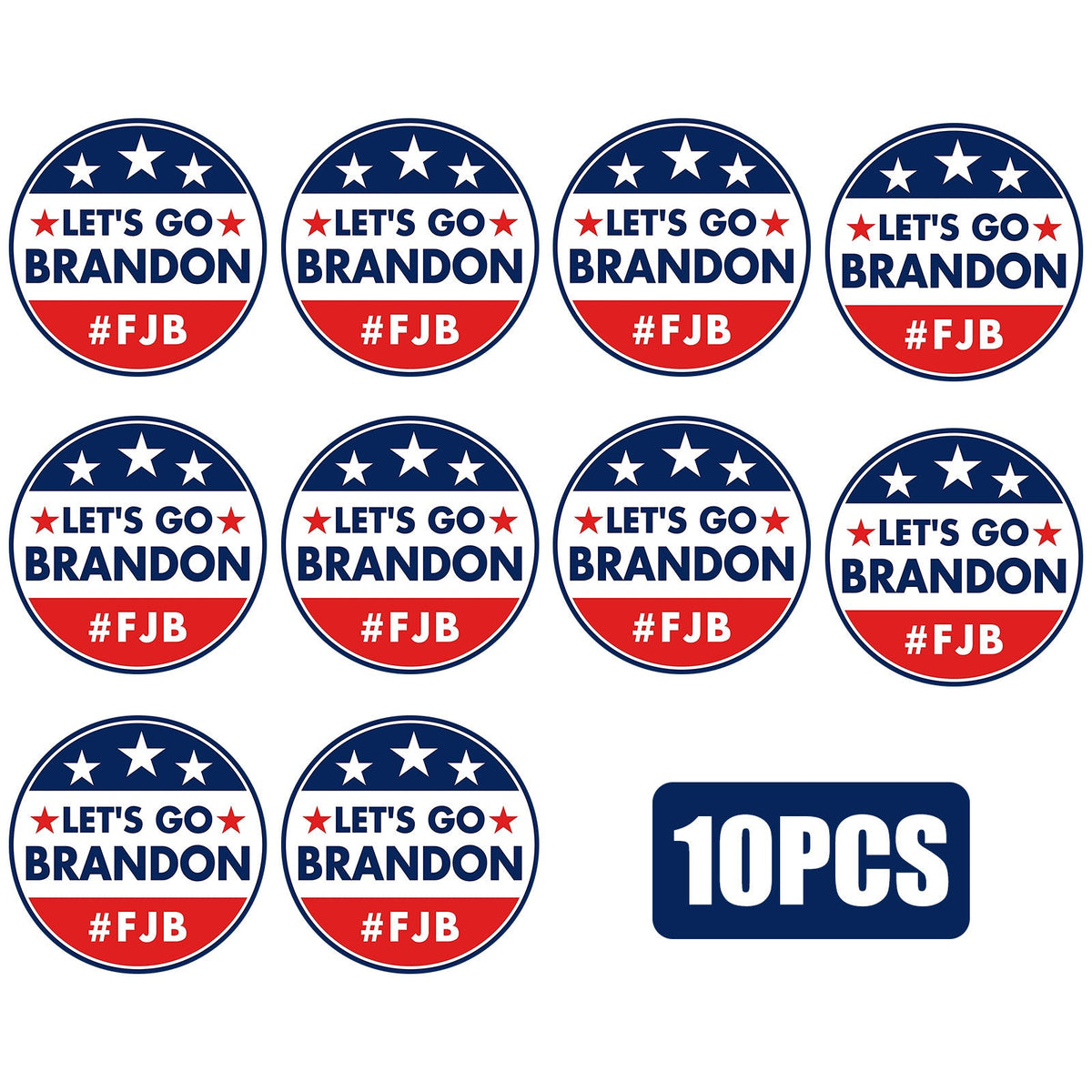 Let's Go Brandon Sticker – Patriotic Car & Home Decal