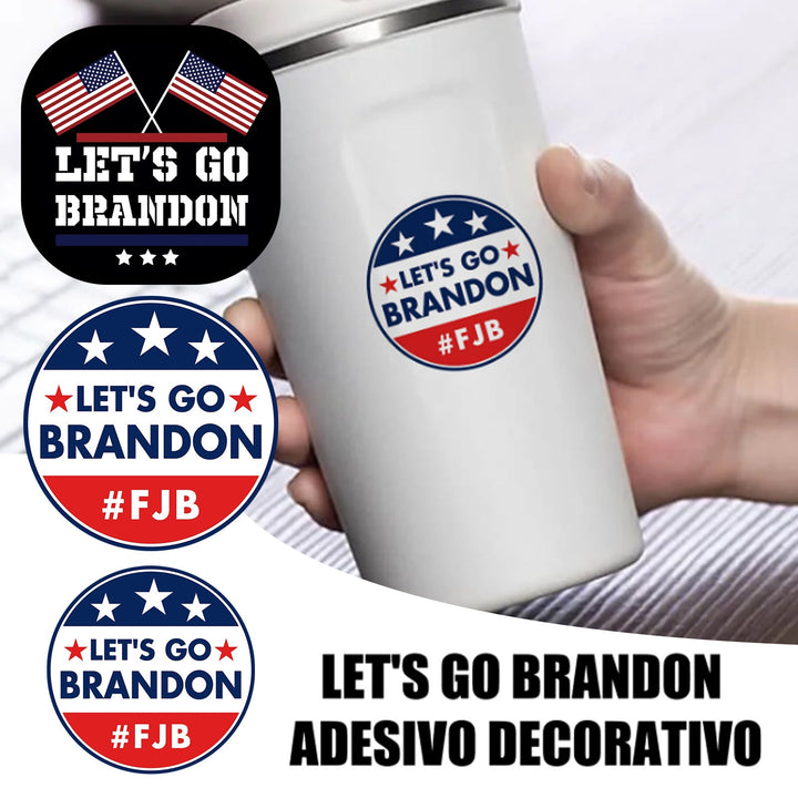 Let's Go Brandon Sticker – Patriotic Car & Home Decal